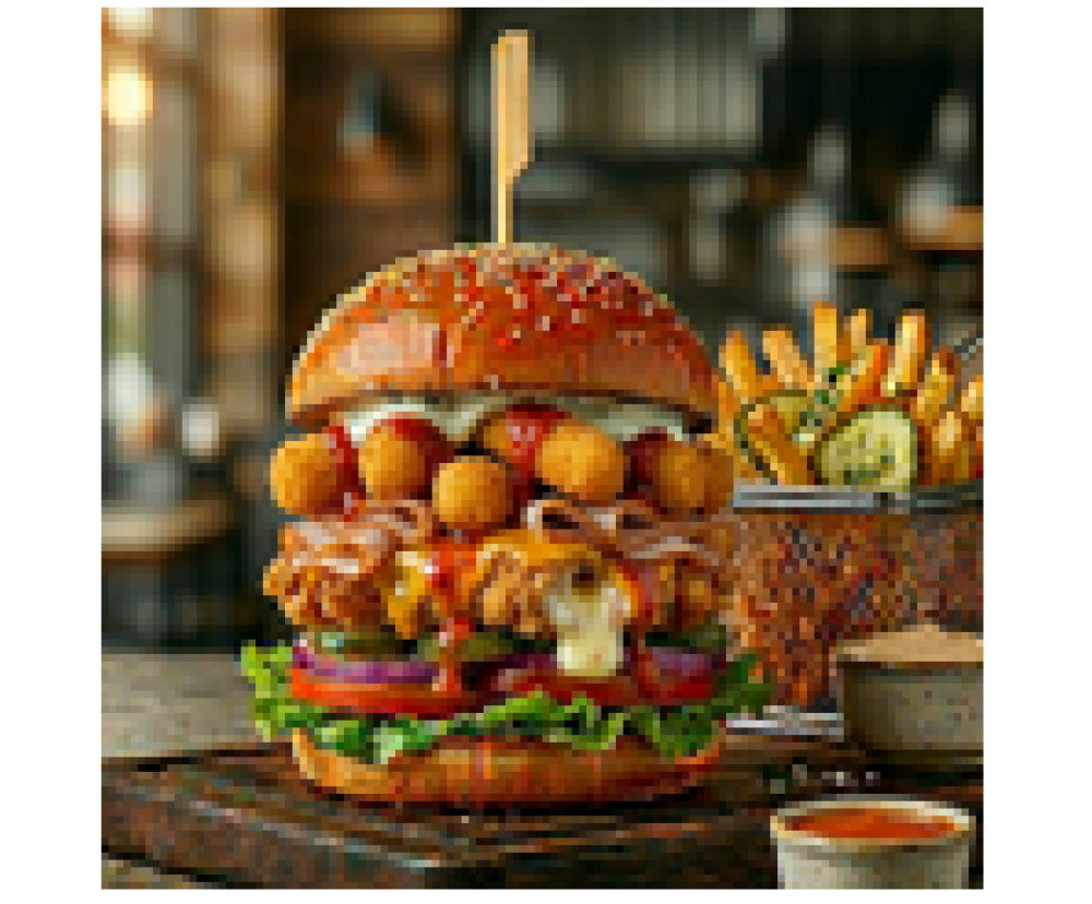 CHICKEN JUICY LUCY