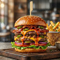 X1 VOLCANO BURGER